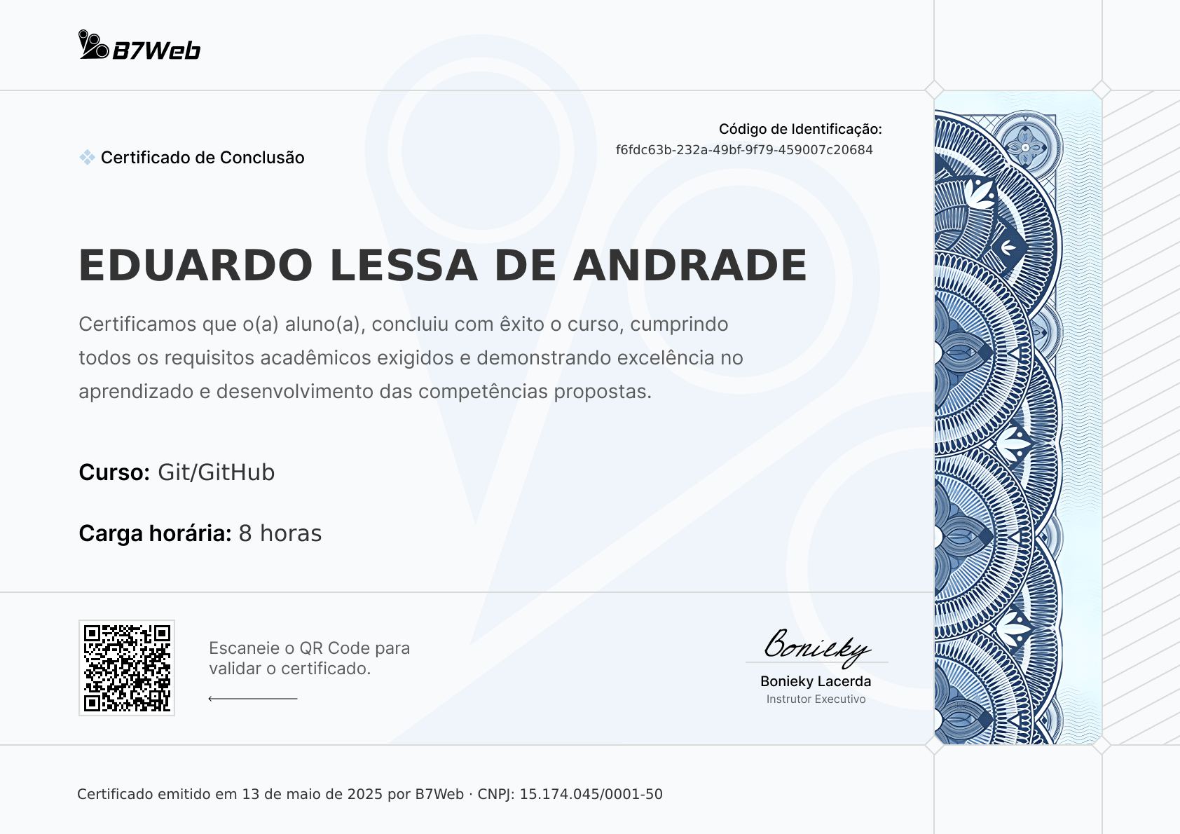 Certificado