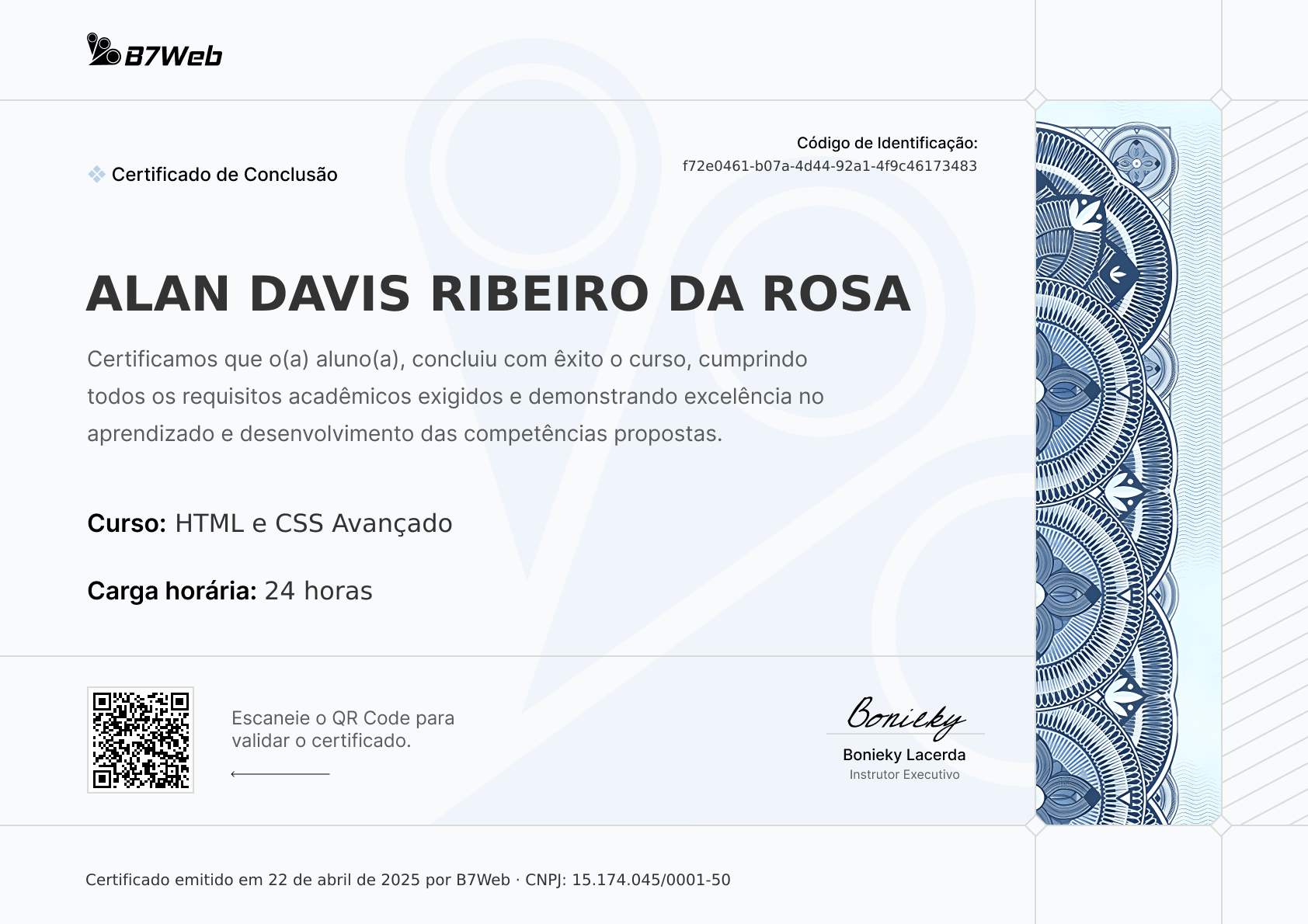 Certificado