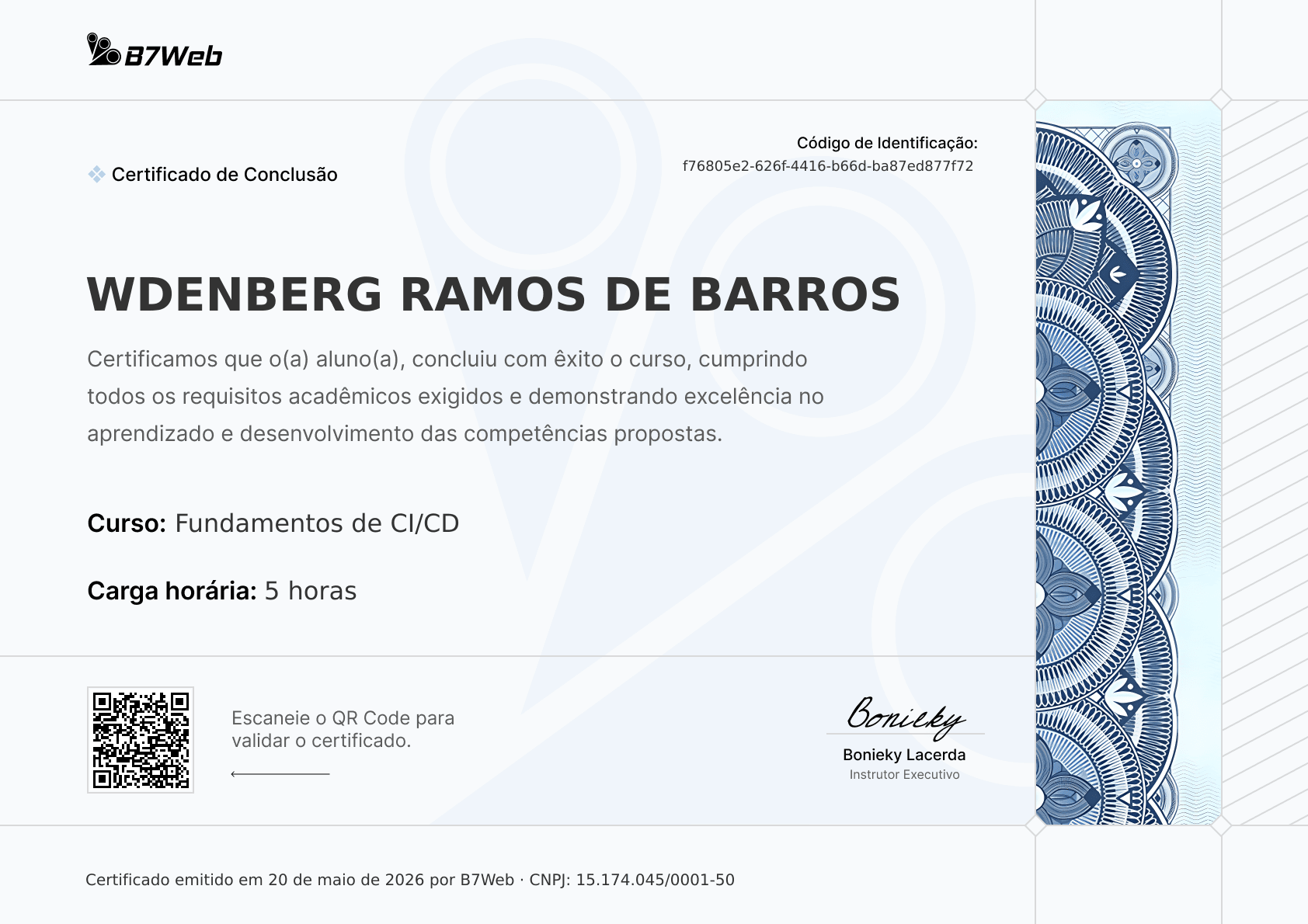 Certificado