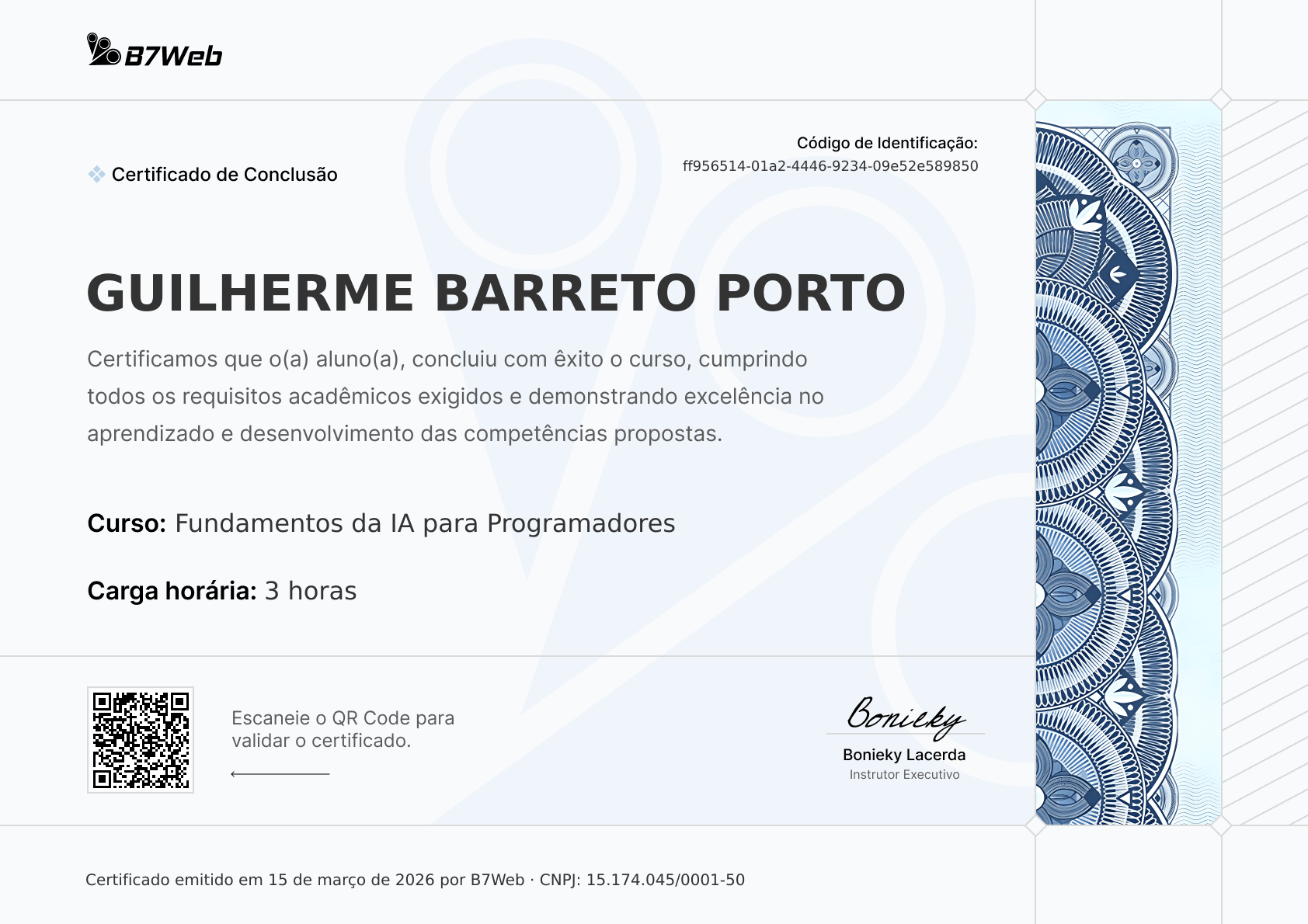 Certificado