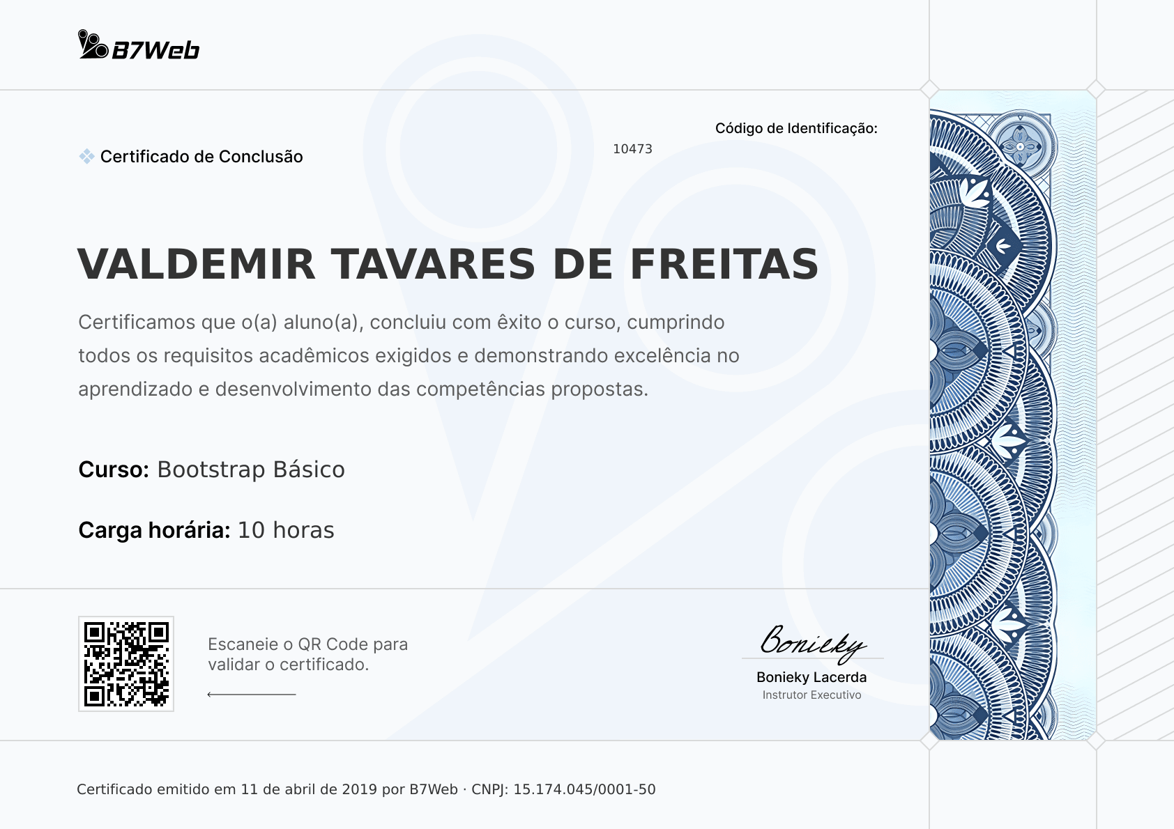 Certificado