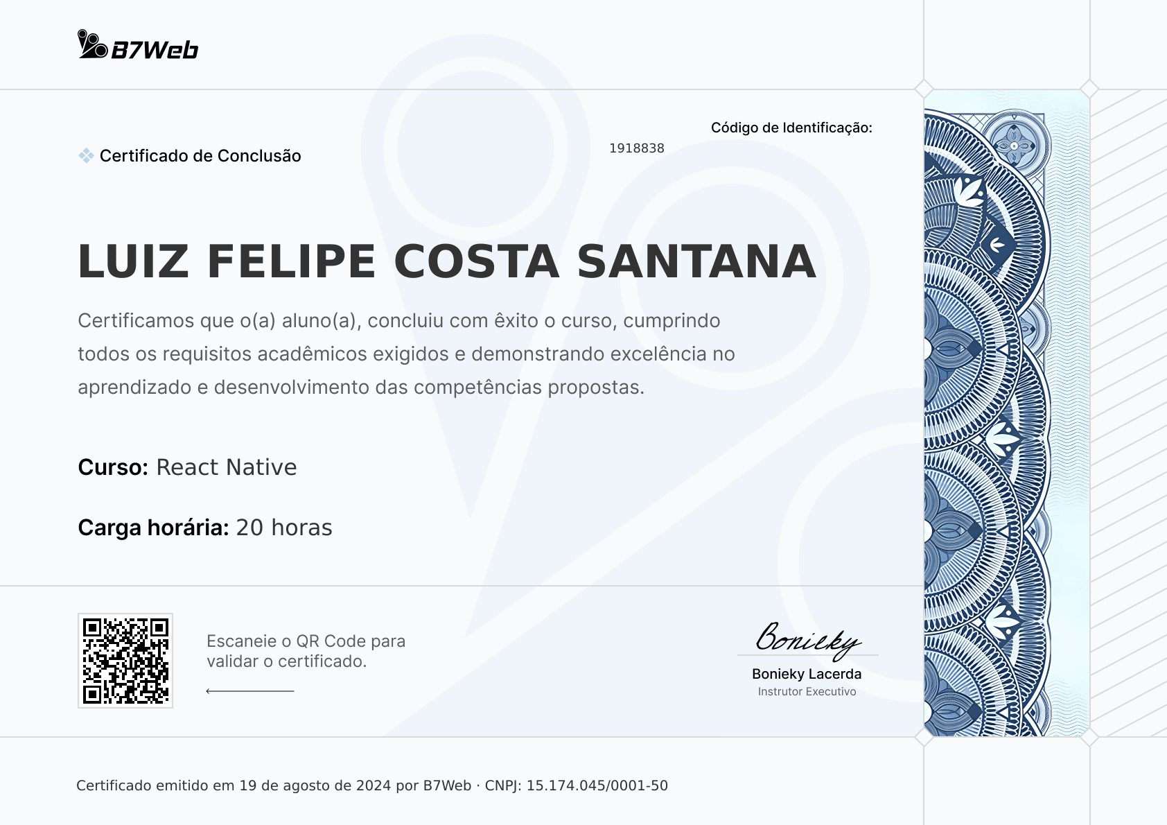 Certificado