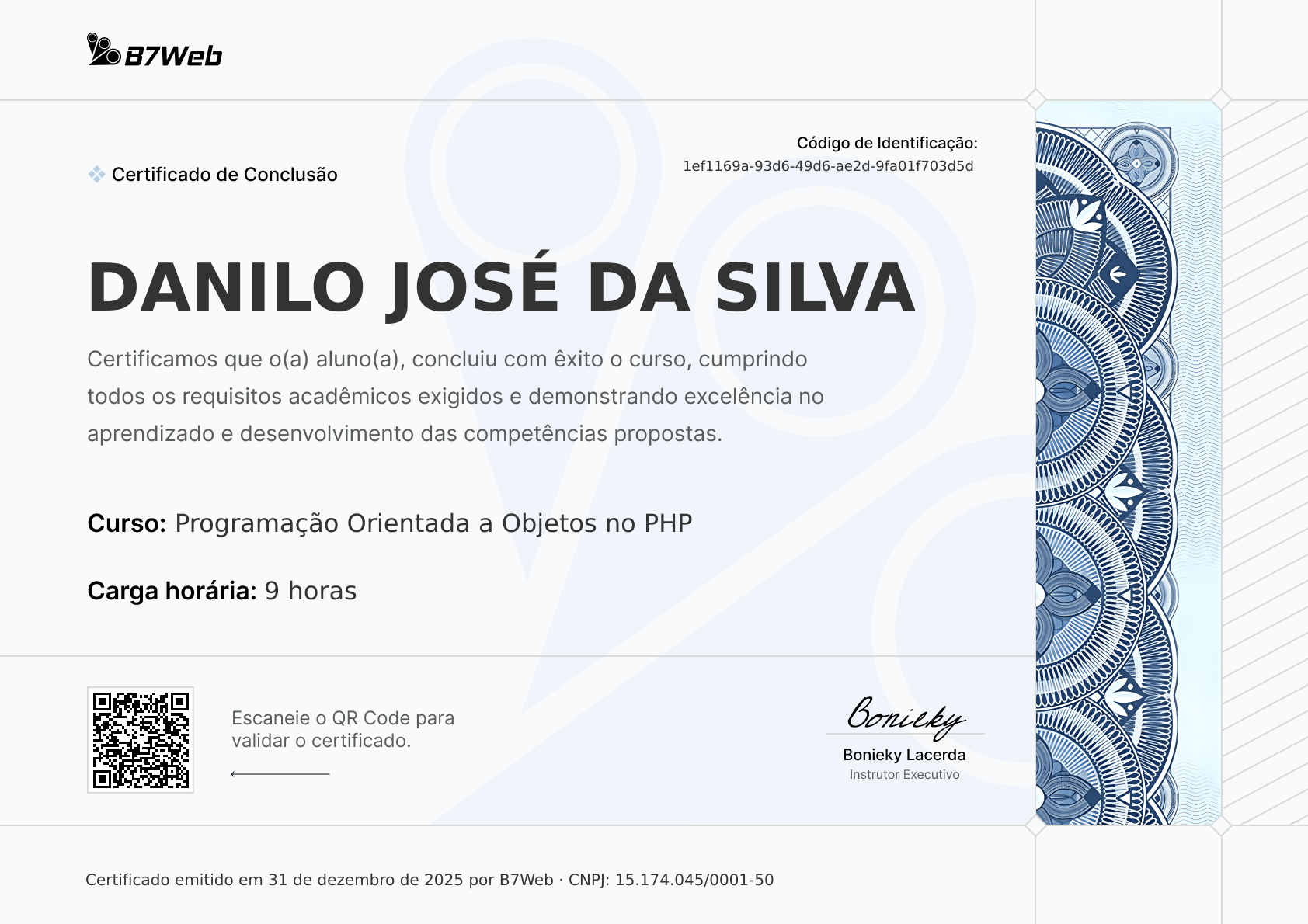 Certificado