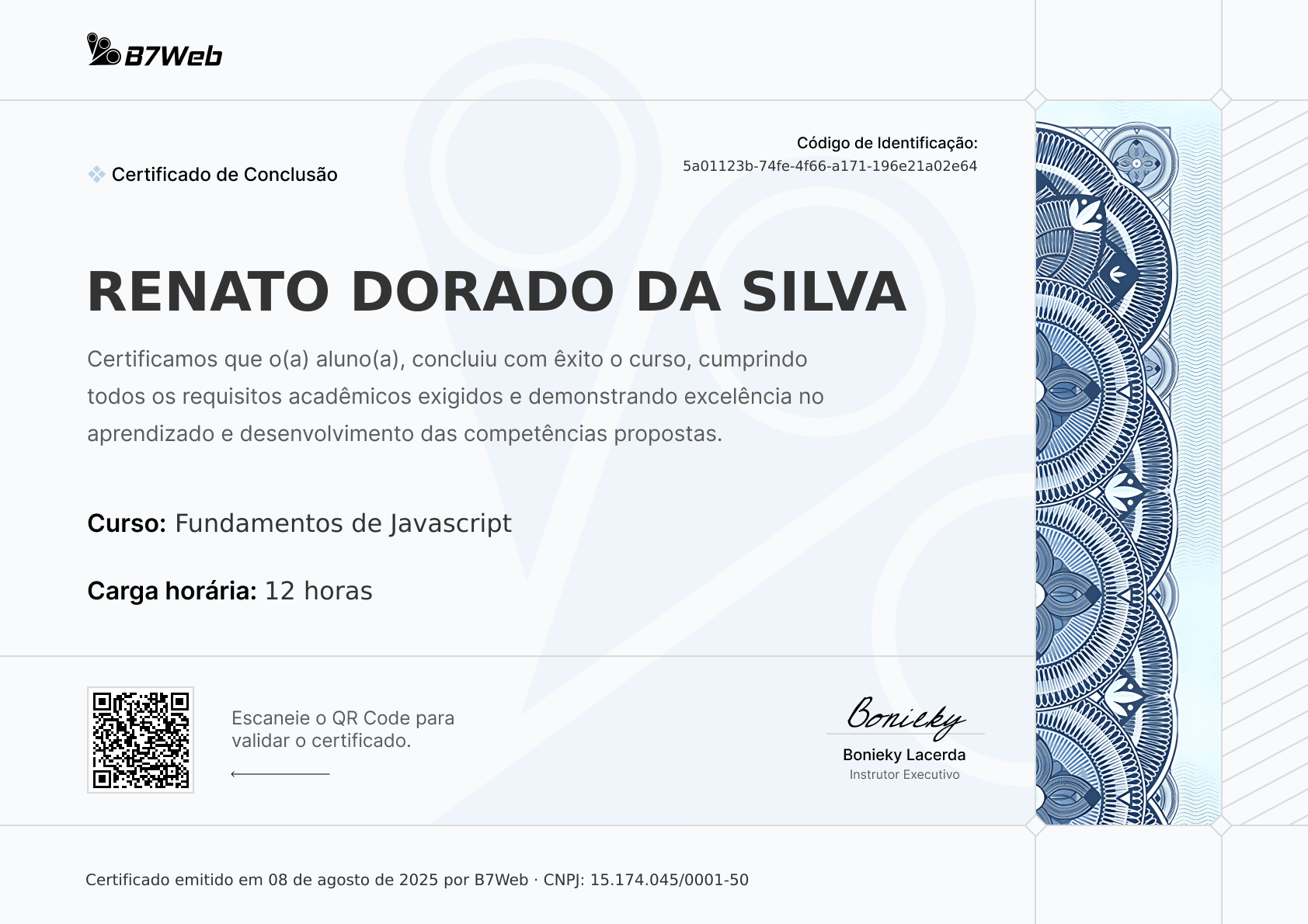 Certificado
