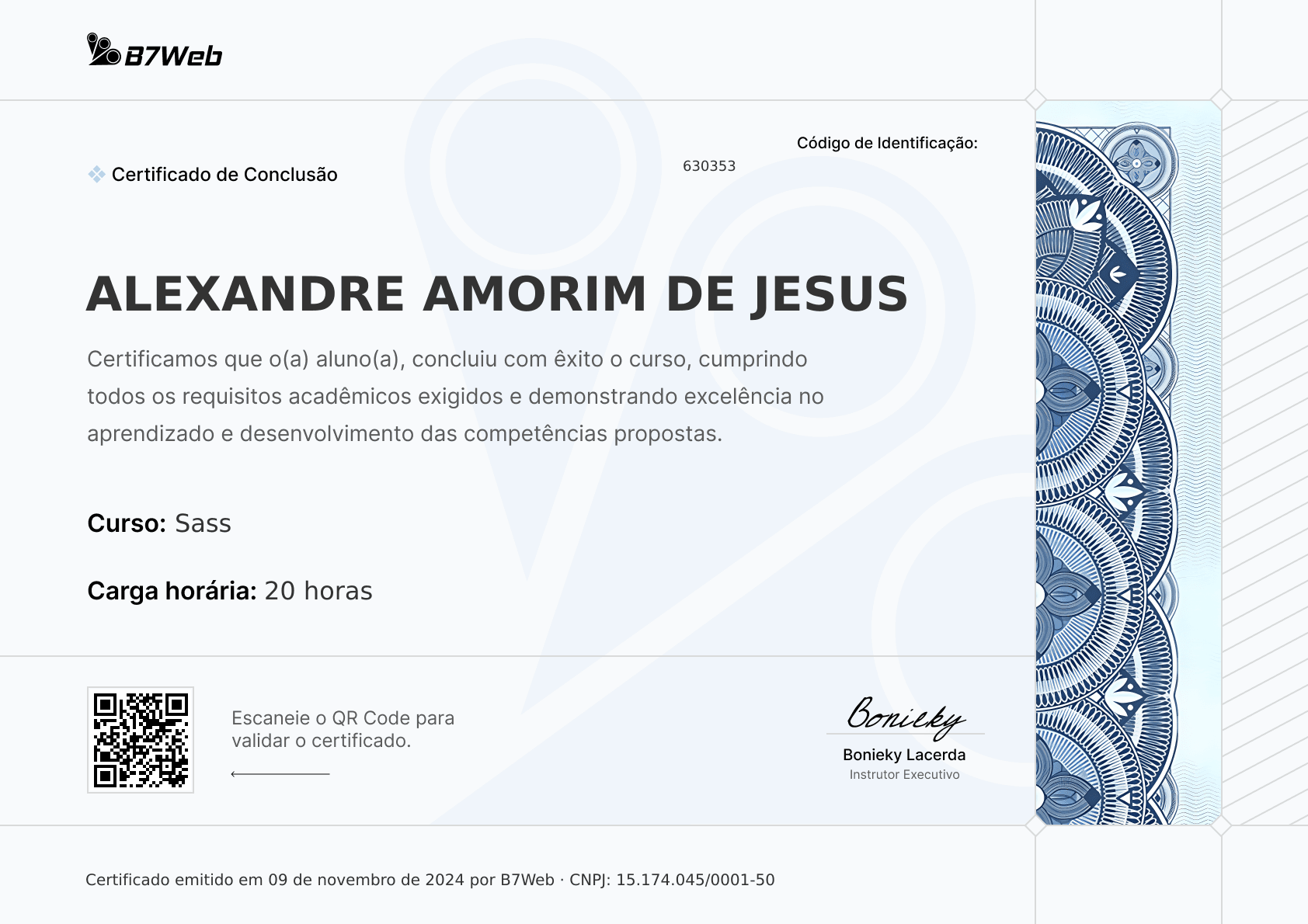 Certificado