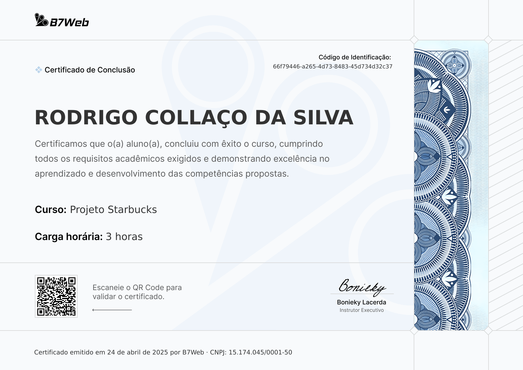 Certificado