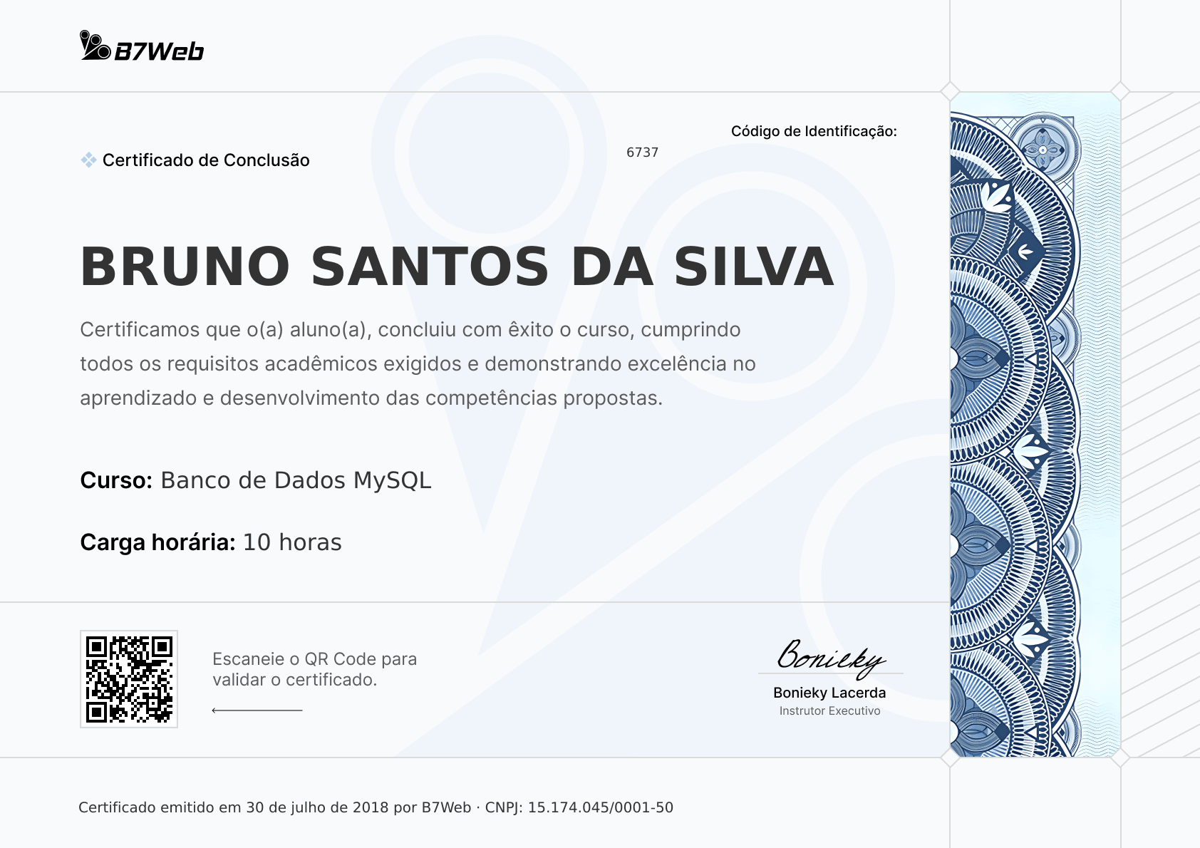 Certificado