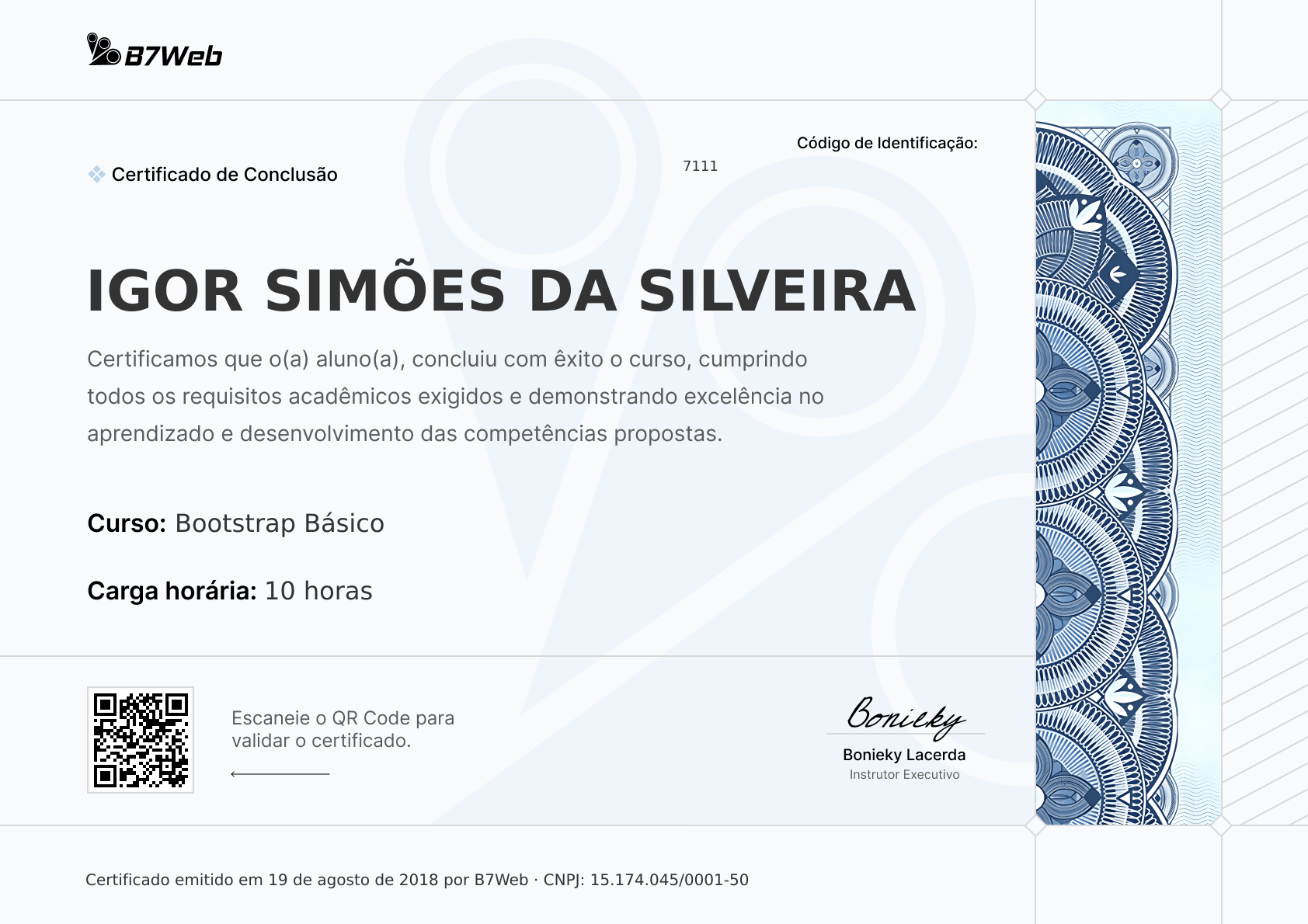 Certificado