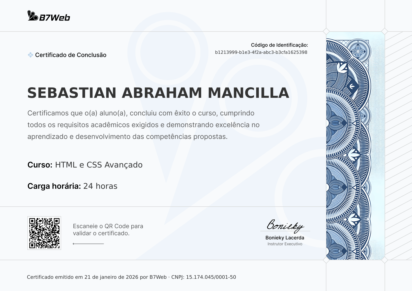 Certificado