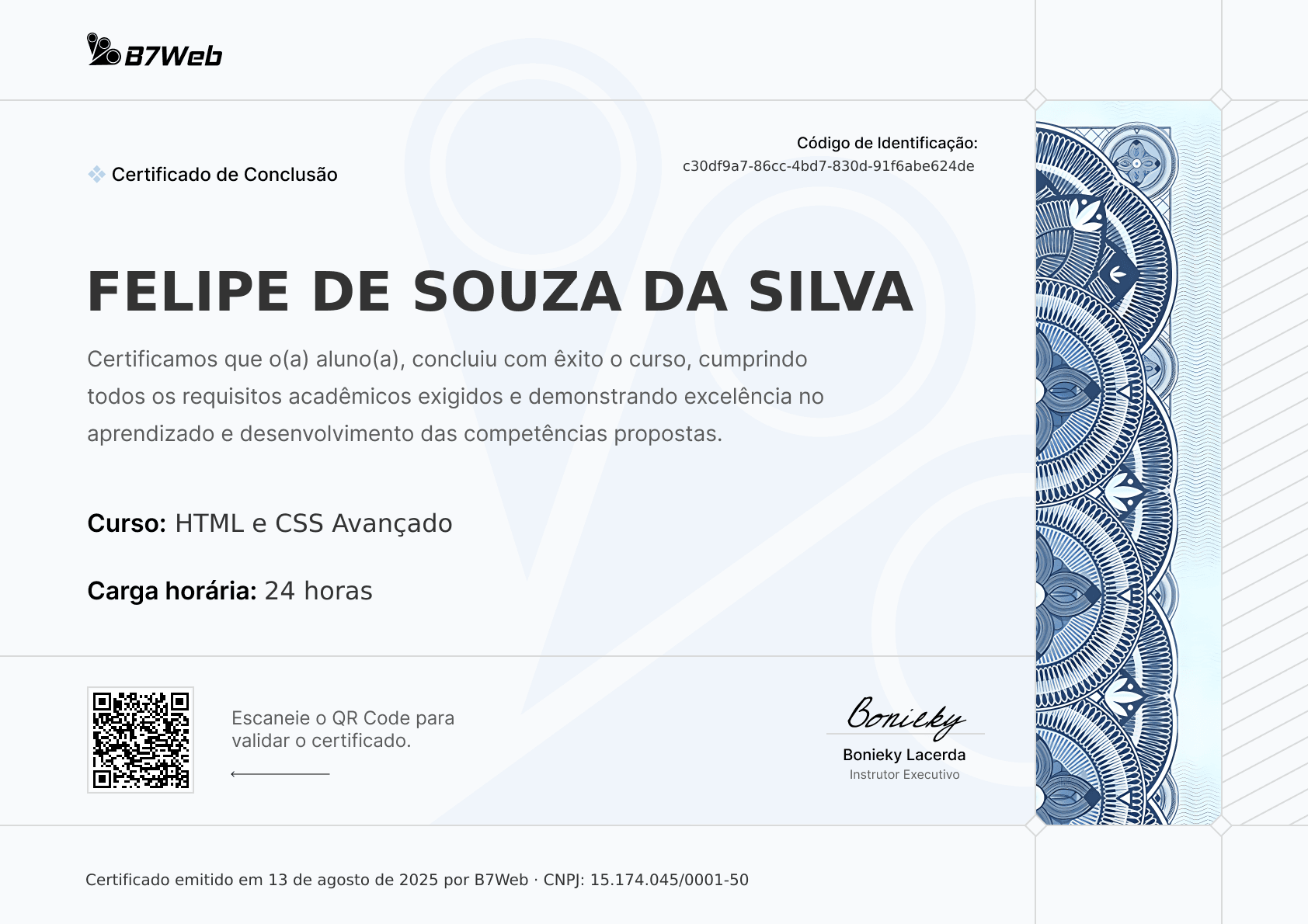 Certificado