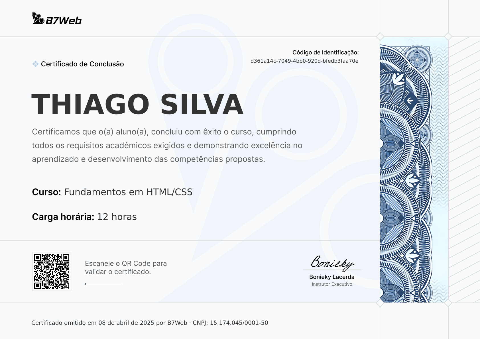 Certificado