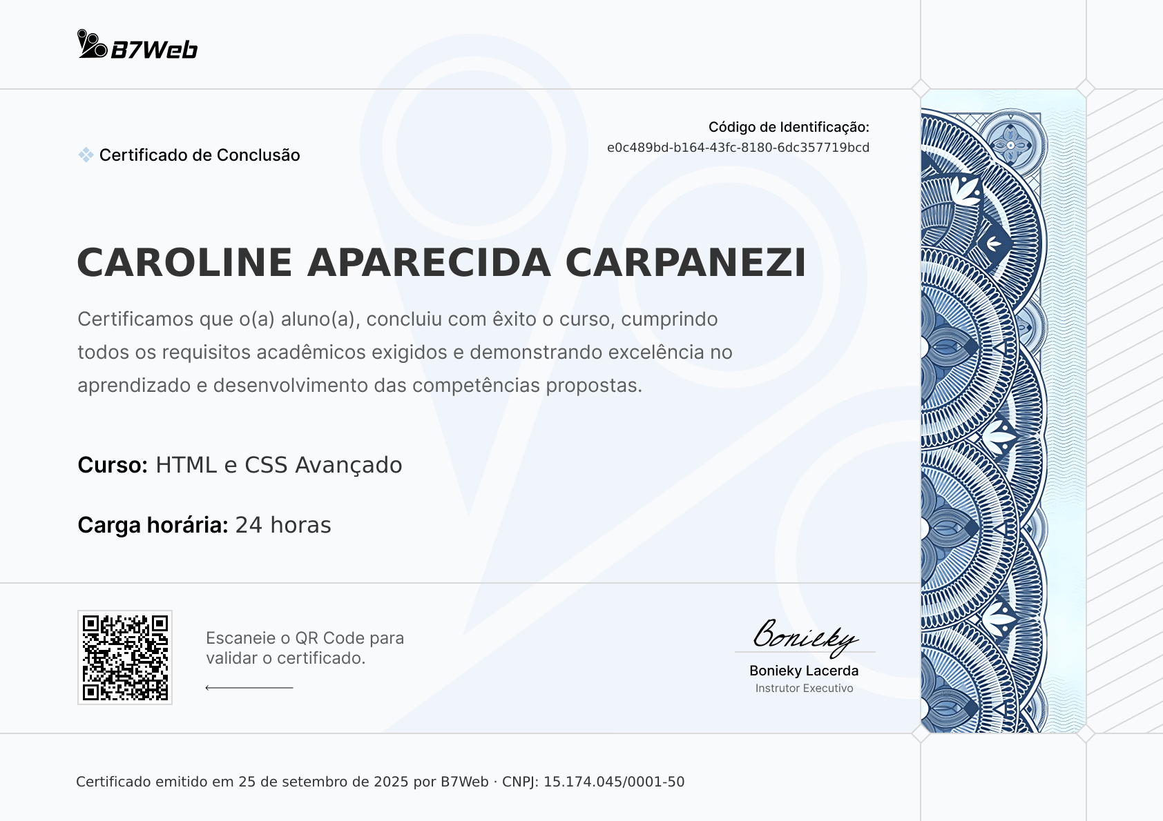 Certificado